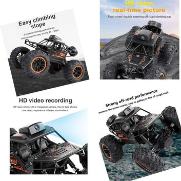 Camera Car 4x4 Climbing Alloy Off-Road RC Car with 4K HD WiFi Camera