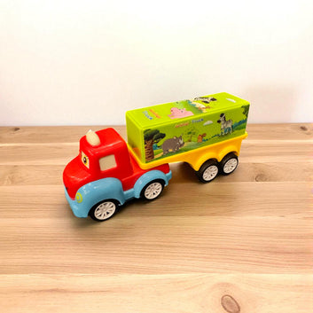 Set of 5 Toy Vehicles - Push and Go Crawling Toys